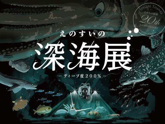 新江ノ島水族館　『えのすいの深海展』（藤沢市）